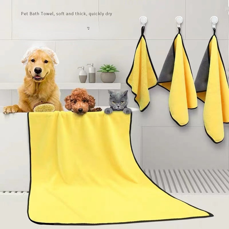 VelvetPaws™ Super Absorbent Quick-Dry Pet Towel