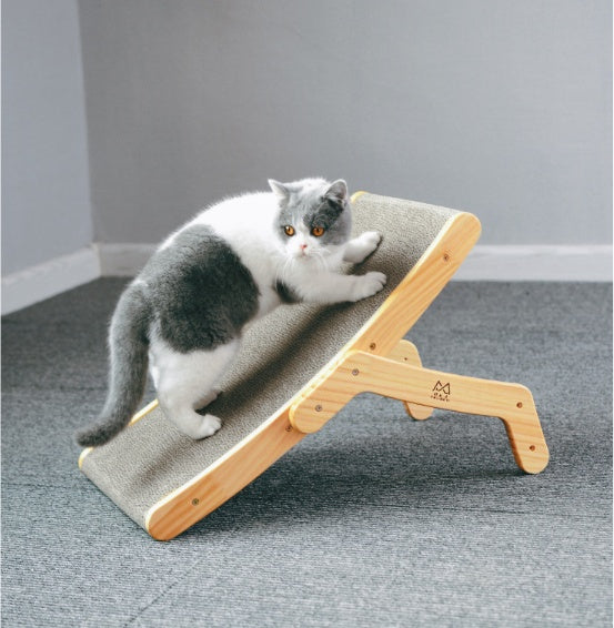 PawForma™ Cat Bed & Scratcher – 3-in-1 Adjustable Corrugated Paper Cat Furniture