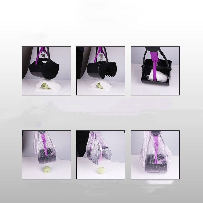 VelvetPaws™ Foldable Puppy Poop Picking Up Toilet