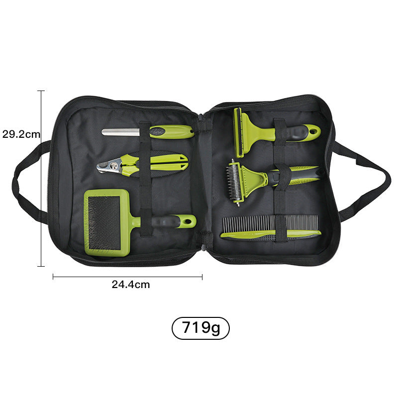 VelvetPaws™ Pet Comb Set – 6 & 9-Piece Grooming Kit