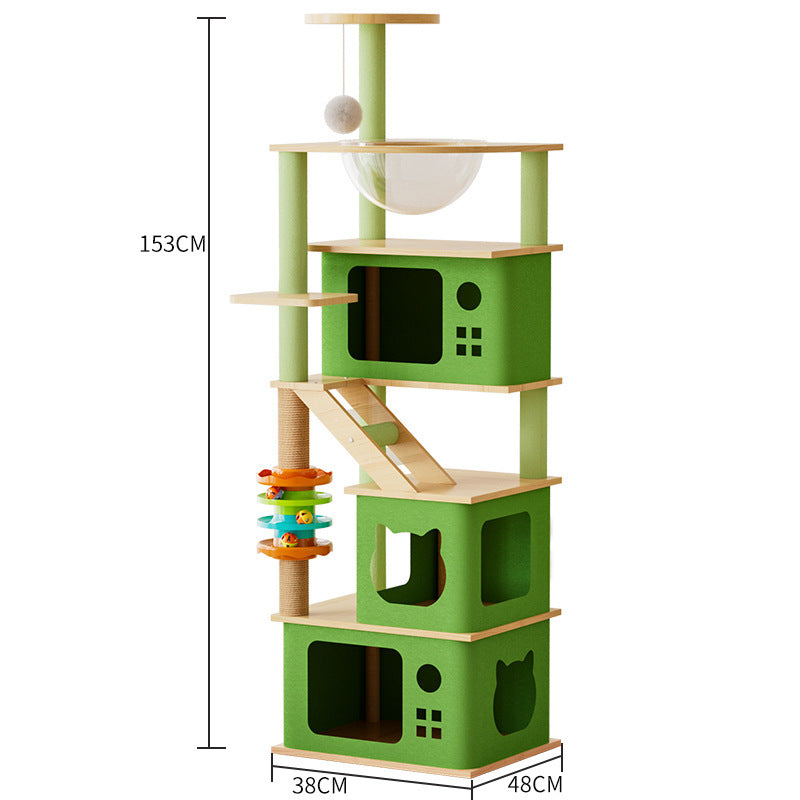 VelvetPaws™ CozyClimb Cat Tower