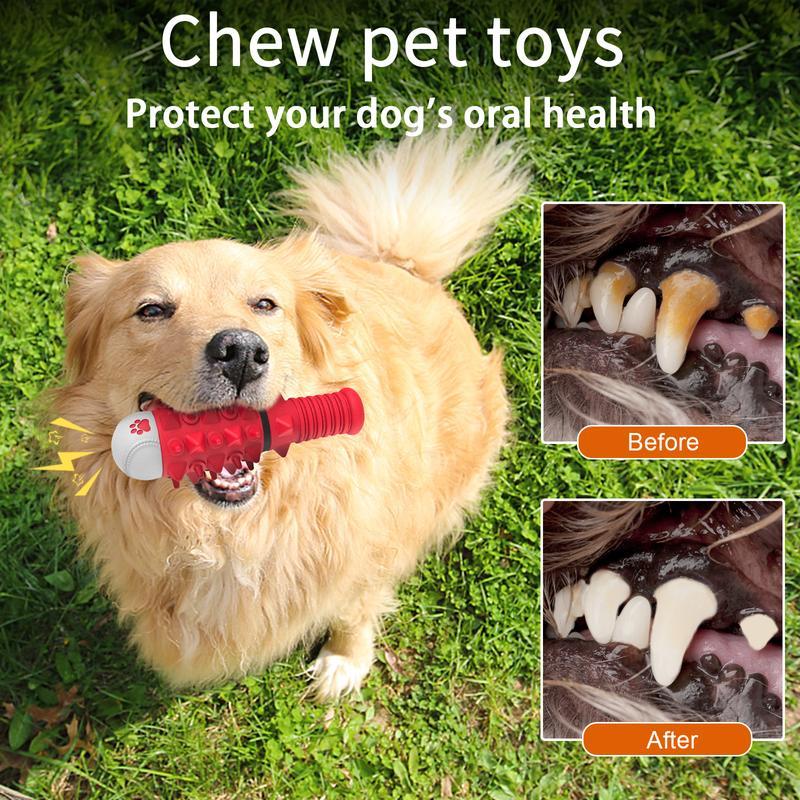 PowerPup™ – The Ultimate Squeaky Chew Toy for Medium & Large Dogs