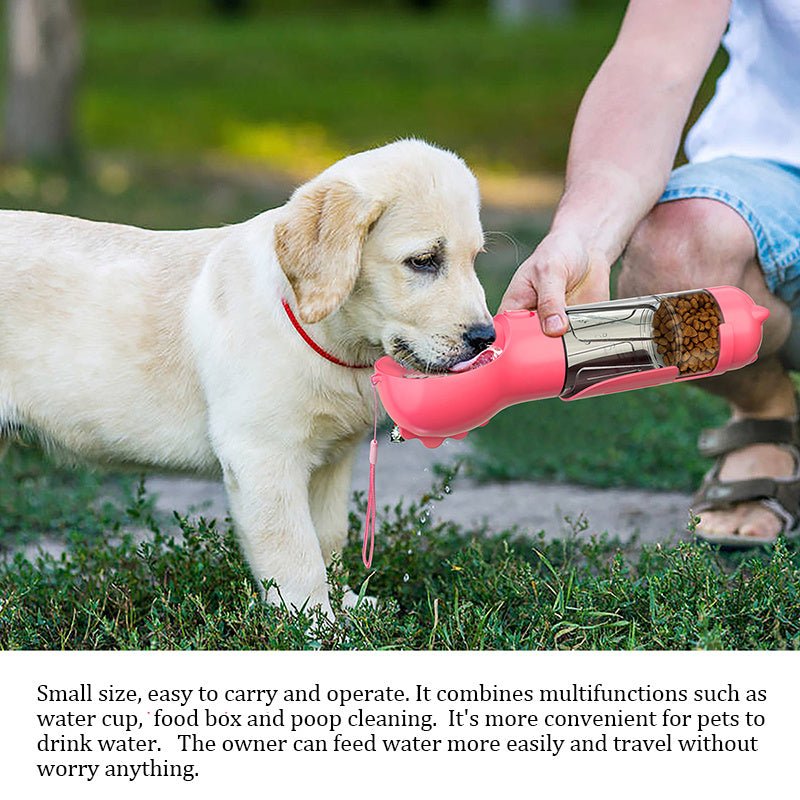 VelvetPaws™ Multi-Functional Pet Water Bottle