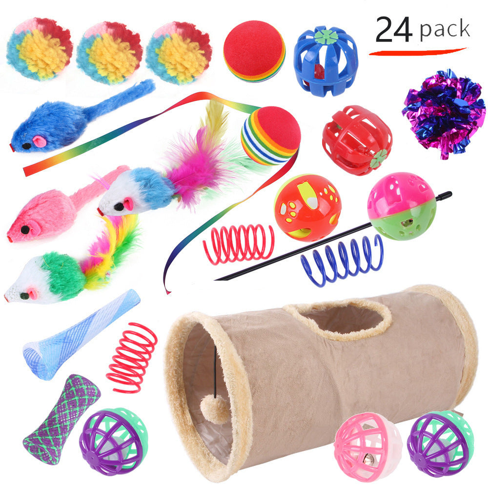 VelvetPaws™ Cat Toy Set