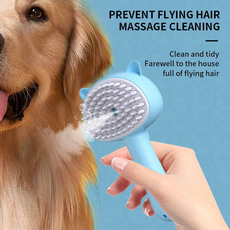 VelvetPaws™ MistEase™ Rechargeable Grooming Brush