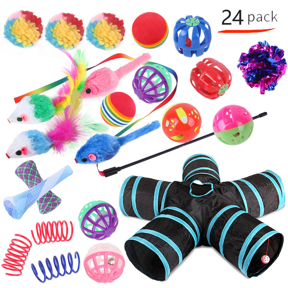 VelvetPaws™ Cat Toy Set