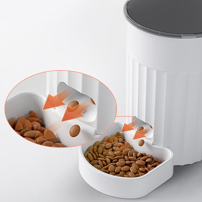 VelvetPaws™ Intelligent Pet Feeder – Compact Automatic Feeding Solution
