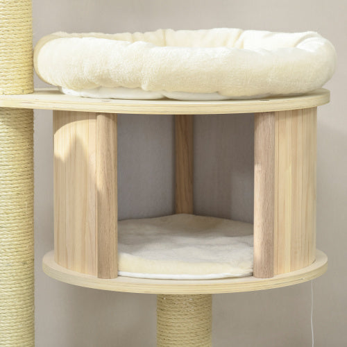 VelvetPaws™ Cloud Lounge Tower - 3 Level Cat Activity Tower