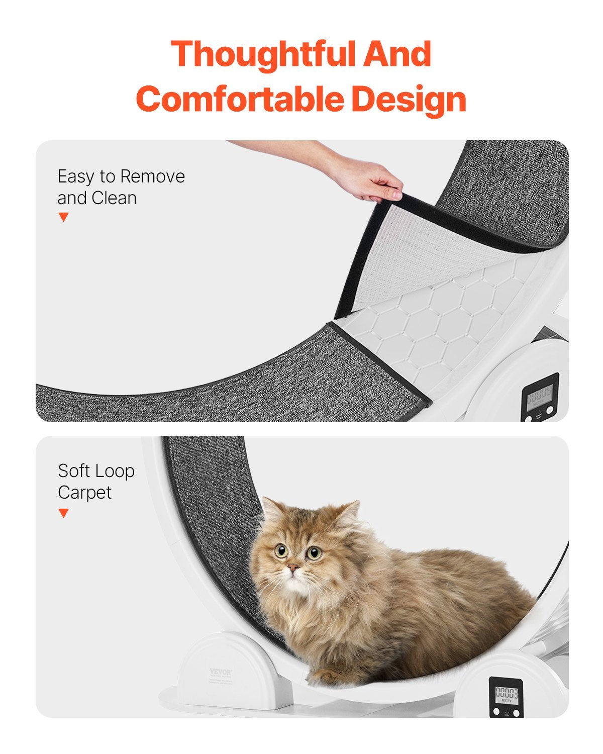 VelvetPaws™ SolarStride Smart Cat Wheel