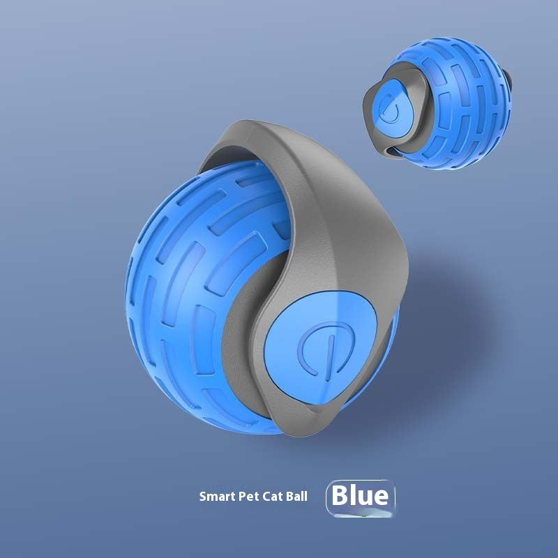 PurrChase™ Cat Toy – Smart USB Rechargeable Interactive Rolling Ball