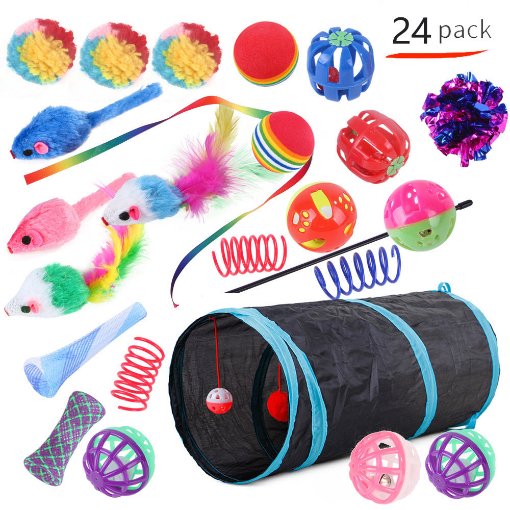 VelvetPaws™ Cat Toy Set