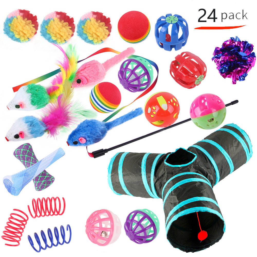 VelvetPaws™ Cat Toy Set