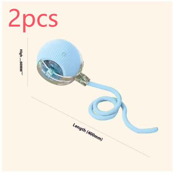 ✨ LumiBall™ – The Smart Cat Toy That Never Stops Rolling! ✨