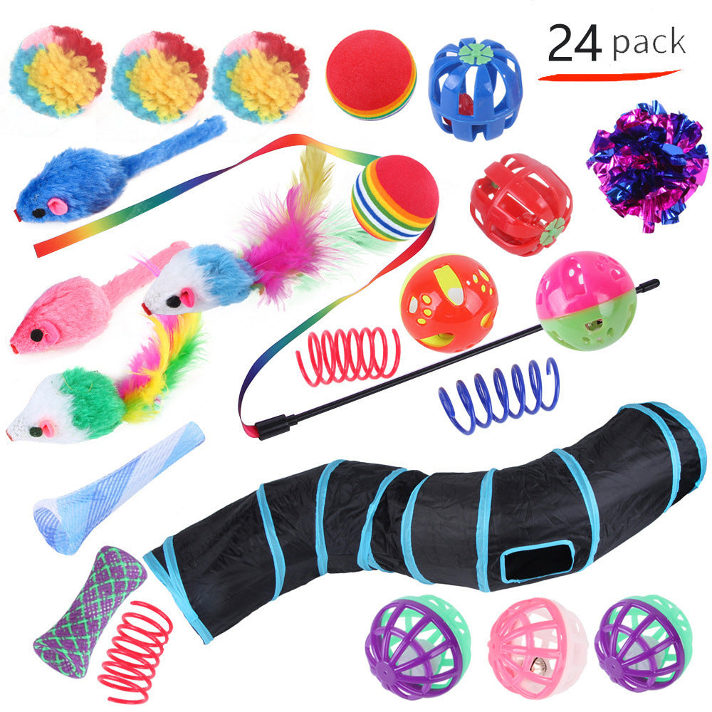 VelvetPaws™ Cat Toy Set