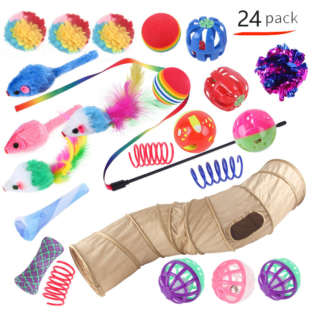 VelvetPaws™ Cat Toy Set