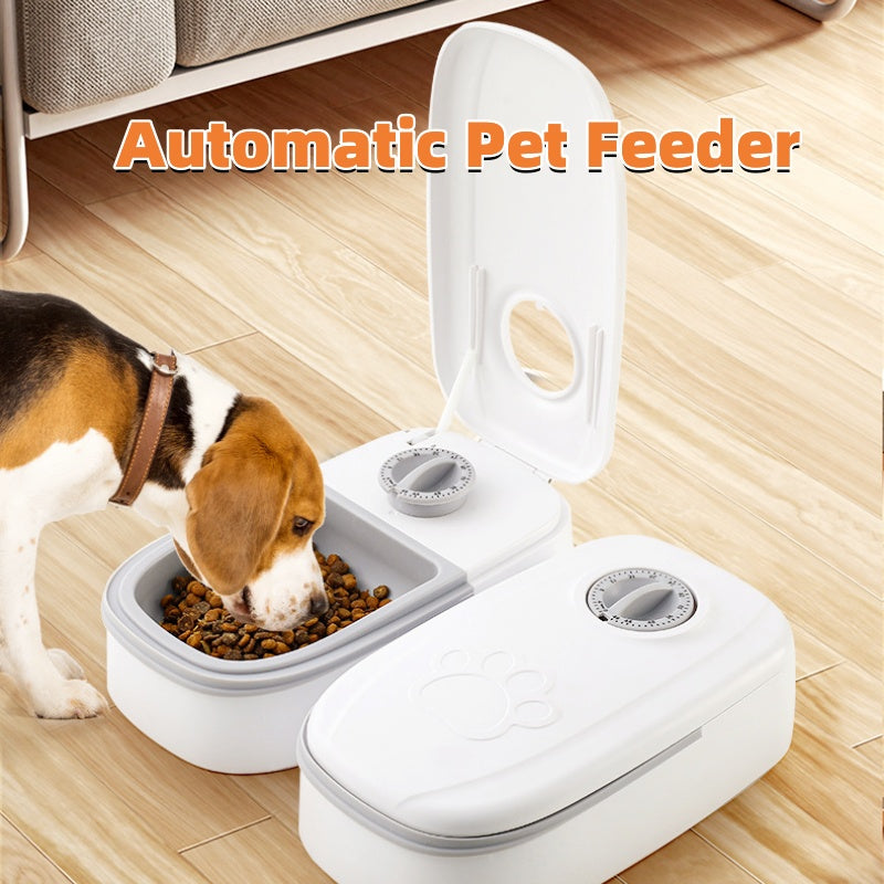 VelvetPaws™ Gravity Automatic Pet Feeder & Waterer – Dual Bowl System