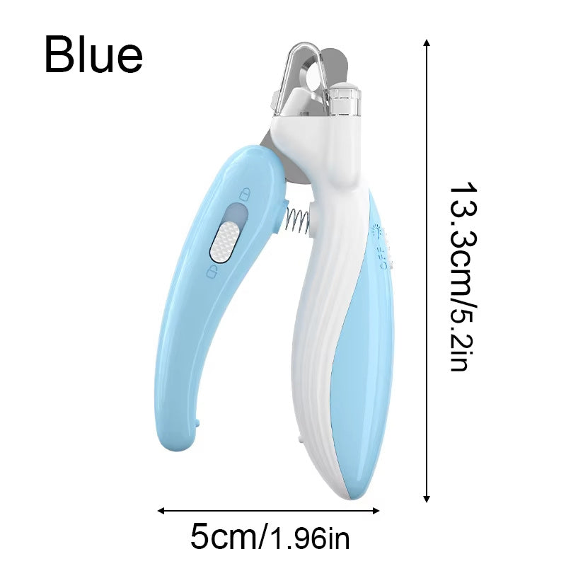 VelvetPaws™ Whale LED Pet Nail Clippers – Safe, Stylish & Effortless Grooming