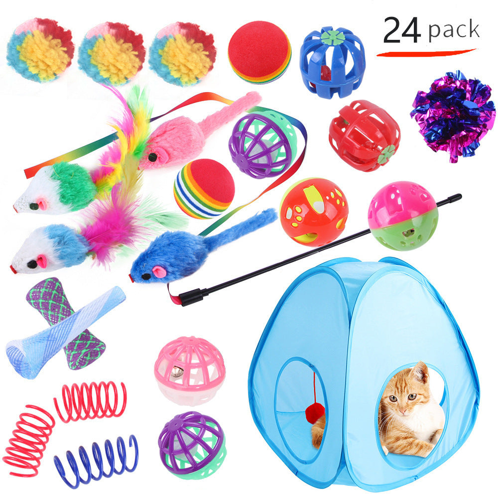 VelvetPaws™ Cat Toy Set