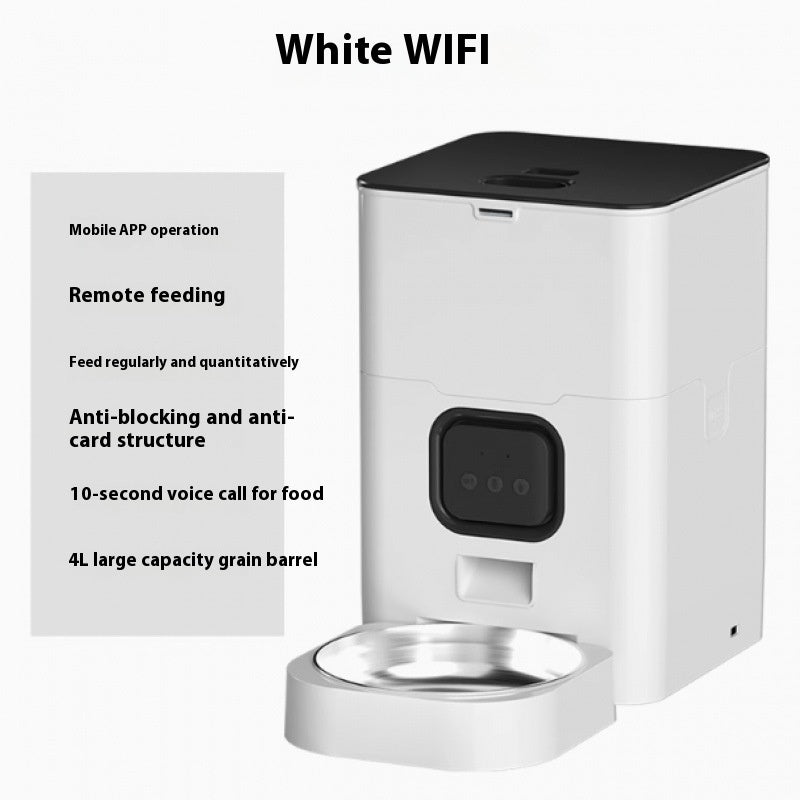 VelvetPaws™ Smart WiFi Automatic Pet Feeder