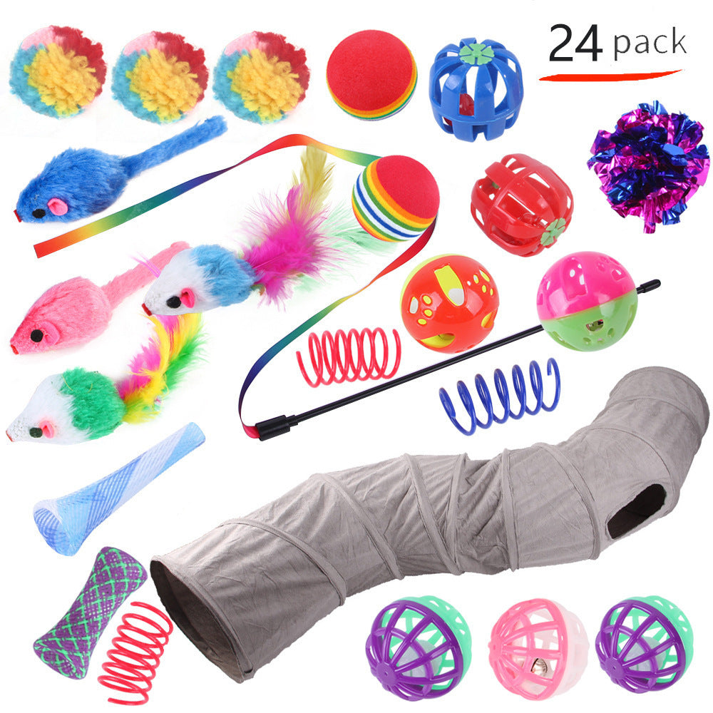 VelvetPaws™ Cat Toy Set