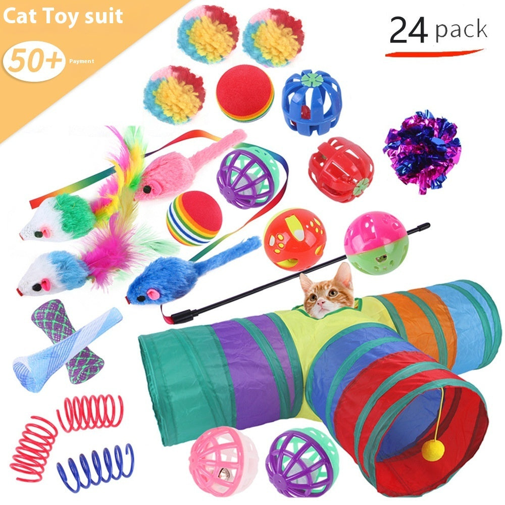 VelvetPaws™ Cat Toy Set