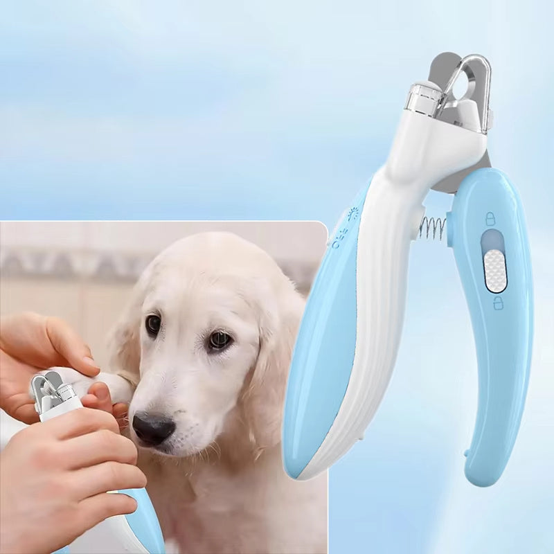 VelvetPaws™ Whale LED Pet Nail Clippers – Safe, Stylish & Effortless Grooming