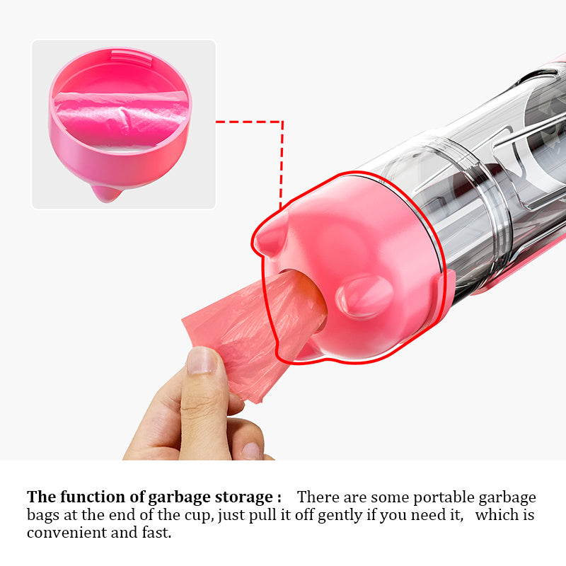 VelvetPaws™ Multi-Functional Pet Water Bottle