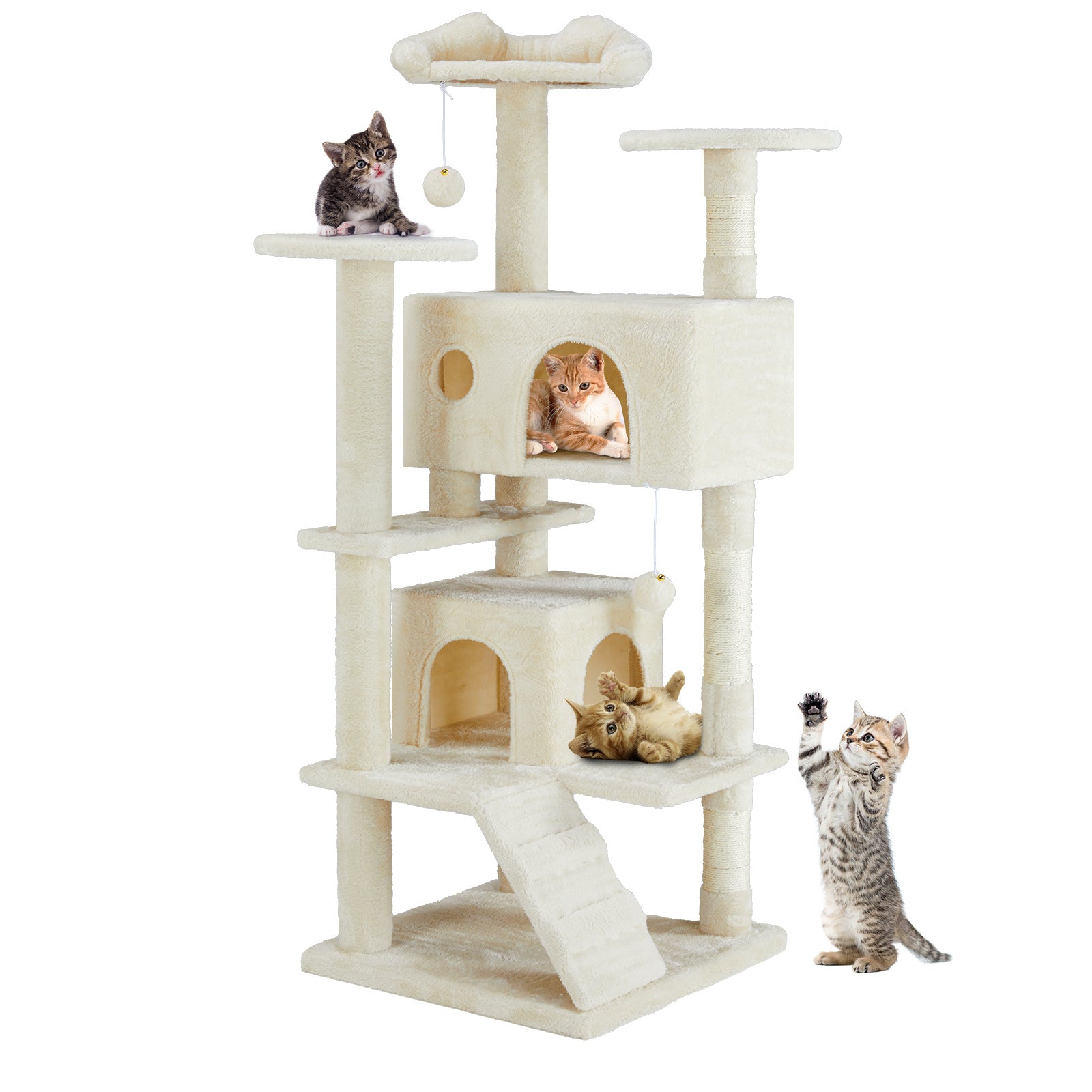 VelvetPaws™ SkyHaven Cat Tower