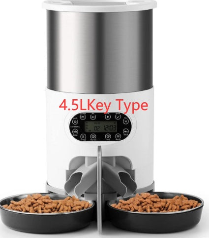 VelvetPaws™ Dual-Meal Smart Automatic Feeder (3L / 4.5L)